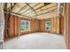 Basement with unfinished walls, visible insulation, and windows offering natural light at 3480 Indian Shoals Rd, Dacula, GA 30019