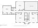 Second floor plan showcasing the layout of the bedrooms and bathrooms at 3480 Indian Shoals Rd, Dacula, GA 30019