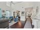 Bright and airy living room with hardwood floors, high ceilings, and elegant decor at 1017 Preserve Park Dr, Loganville, GA 30052
