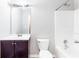 This bathroom offers a shower and tub combination, a sink and vanity, and a toilet at 127 Danielle Ct, Villa Rica, GA 30180