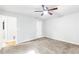 Neutral bedroom with carpet, ceiling fan, ample space, and two closets at 127 Danielle Ct, Villa Rica, GA 30180