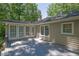 A great place to relax with a backyard deck overlooking the wooded lot at 4516 Creekwood Circle Nw, Kennesaw, GA 30152