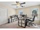 Functional office space with modern desk setup and neutral carpet at 75 Hunters Ct, Dallas, GA 30157