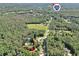 Scenic aerial view of property near wooded area, showcasing its location off Interstate 20 at 4289 Post Rd, Winston, GA 30187