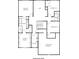 Layout of 2nd floor plan with bedrooms, baths, owner's closet, laundry, loft, and storage at 8239 High Lake Ter, Covington, GA 30014