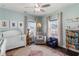 Charming Bedroom with crib, chair, and whimsical decor at 914 Martin Nw St, Atlanta, GA 30315