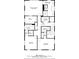 Second floor plan featuring the primary bedroom, primary bath, laundry, and three more bedrooms at 914 Martin Nw St, Atlanta, GA 30315