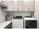 Convenient laundry area with modern appliances, ample storage, and countertop space at 914 Martin Nw St, Atlanta, GA 30315
