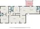 Layout of the single-story floor plan with 3 bedrooms, 3 baths, and a screened porch at 3431 Alcan Way, Tucker, GA 30084