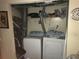 Efficient laundry area with washer, dryer hookups and storage at 3503 Ten Oaks Court Ct, Powder Springs, GA 30127