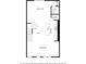 Floor plan featuring a kitchen, dining area, Gathering room, pantry and bathroom at 823 Mackay Crk, Woodstock, GA 30188