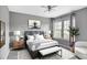 Cozy bedroom with a comfortable bed, soft lighting, and a large window at 199 14Th Ne St # 402, Atlanta, GA 30309