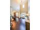 Inviting foyer featuring hardwood floors, high ceiling, and elegant decor at 265 Enfield Ln, Mcdonough, GA 30252