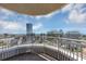 A high-rise balcony offers panoramic views of the city skyline at 3338 Peachtree Ne Rd # 508, Atlanta, GA 30326