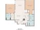 A detailed floor plan showcases the layout of the home at 3338 Peachtree Ne Rd # 508, Atlanta, GA 30326