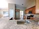Kitchen features granite countertops, tile backsplash, stainless appliances at 3878 Hannahberry Pl, Buford, GA 30519