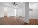 A spacious main bedroom with tray ceiling, walk-in closet, and en suite bathroom at 1993 Reynolds Sw Dr, Atlanta, GA 30315