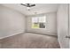 Neutral bedroom with carpet, a ceiling fan, and lots of natural light at 752 Winton Way, Atlanta, GA 30312