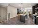 Open-concept kitchen with a large island, modern appliances, and stylish finishes at 752 Winton Way, Atlanta, GA 30312