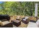 Spacious wooden deck perfect for outdoor seating and relaxation at 1156 Magnolia Dr, Villa Rica, GA 30180