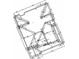 Detailed architectural diagram exhibiting frame layout and dimensions of a new house's floor plan at 1156 Magnolia Dr, Villa Rica, GA 30180