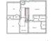 This floor plan highlights the upstairs layout of the home, including bedrooms and a bathroom at 1156 Magnolia Dr, Villa Rica, GA 30180