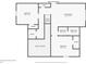 Second floor plan showcasing layout with bedrooms and living room dimensions at 1156 Magnolia Dr, Villa Rica, GA 30180