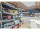 Basement with shelving, tools, and storage for the home at 2669 Jefferson Terrace Ter, East Point, GA 30344
