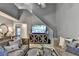 Inviting living room features TV and comfortable seating with an open design at 10000 Barston Ct, Johns Creek, GA 30022