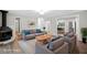 Cozy living room with a fireplace and comfortable seating at 2215 Springdale Sw Rd, Atlanta, GA 30315