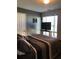 Bedroom with a queen bed, gray walls, and a large window that provides natural light at 3692 Ramsey Cir, Atlanta, GA 30331