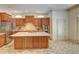 Well-equipped kitchen features custom cabinets, stainless appliances, and large island at 1764 Defoor Nw Ave, Atlanta, GA 30318