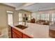 Open-concept kitchen with stainless steel appliances and views of the living area at 1764 Defoor Nw Ave, Atlanta, GA 30318