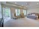 Expansive main bedroom with a sitting area, and access to a private balcony at 1764 Defoor Nw Ave, Atlanta, GA 30318