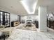 Modern lounge area with comfortable seating, elegant decor, and marble floors at 2870 Pharr Court South Nw # 1405, Atlanta, GA 30305