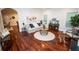 Bright living room featuring hardwood floors, neutral decor, and large windows at 550 Quillian Ave, Decatur, GA 30032