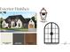 Exterior finishes including warm white brick, dark accent board, stained cedar accents and front door at 7160 Shady Grove Rd, Cumming, GA 30041