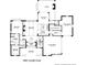 Detailed first floor plan showcasing the layout, including kitchen, great room, and owner's suite at 7160 Shady Grove Rd, Cumming, GA 30041