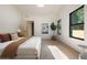 Bedroom with natural light, hardwood floors, and views to the outside at 1130 Mclinden Se Ave, Smyrna, GA 30080
