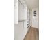 Custom white closet with drawers, shelving, and hardware at 1130 Mclinden Se Ave, Smyrna, GA 30080