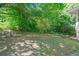 Expansive backyard surrounded by mature trees, offering serene privacy at 1425 Dalewood Ne Dr, Atlanta, GA 30329