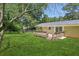 Spacious backyard featuring a wooden deck, perfect for outdoor entertaining at 3301 Irish Ln, Decatur, GA 30032