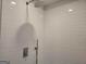 Modern shower with a shower wand and rain style shower head at 1672 Fuma Leaf Way, Mcdonough, GA 30252