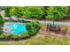Community amenities include a lovely pool, playground and beautifully maintained landscaping at 2348 Bigwood Trl, Atlanta, GA 30349