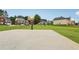 Private basketball court in a serene backyard setting, perfect for sports enthusiasts at 2825 Ellenwood Village Way, Ellenwood, GA 30294