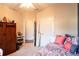 Neutral bedroom with furniture and doors, allowing for a versatile arrangement at 381 Crossroads Dr, Social Circle, GA 30025