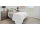 Bedroom with a neutral color palette featuring a comfortable bed and stylish decor at 150 Ivy Chase Loop, Dallas, GA 30157