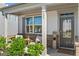 Cozy front porch with stylish seating area, decorative accents, and view of the home's welcoming exterior at 150 Ivy Chase Loop, Dallas, GA 30157