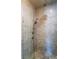 Glass shower with marble tile surround and a rainfall shower head at 3734 Paige Ne Way # 10, Atlanta, GA 30319