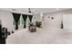 Finished basement features natural light coming through the windows, comfortable seating, and entertainment options at 4022 Roberts Crest Dr, Suwanee, GA 30024